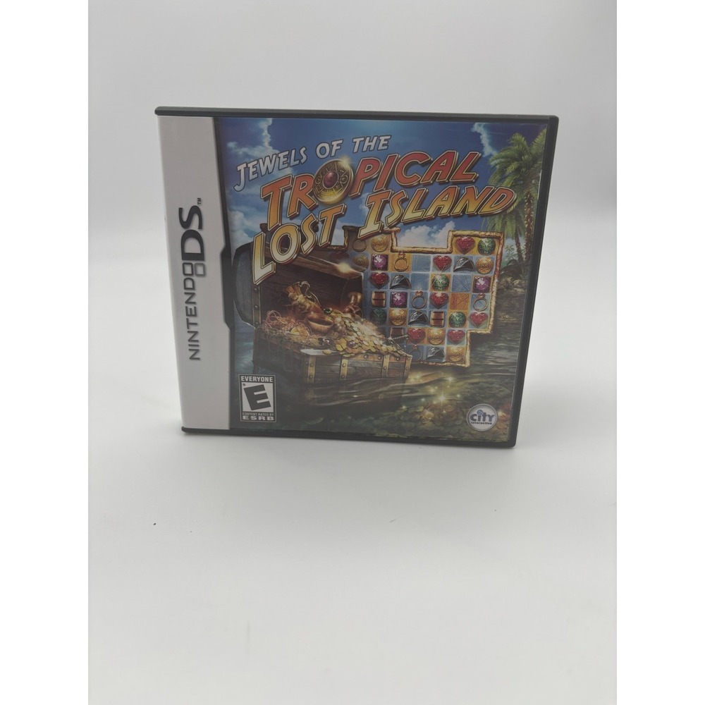 Jewels of the Tropical Lost Island Nintendo DS Game - Tested/Works